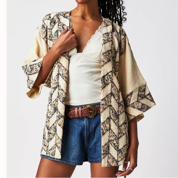 Free People Jackets & Blazers - NWOT Free People Timbleweed Soft Jacket Kimono